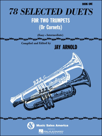 トランペットまたはコルネットのための78の二重奏曲集 第1巻/Arnold編 【輸入：トランペット】