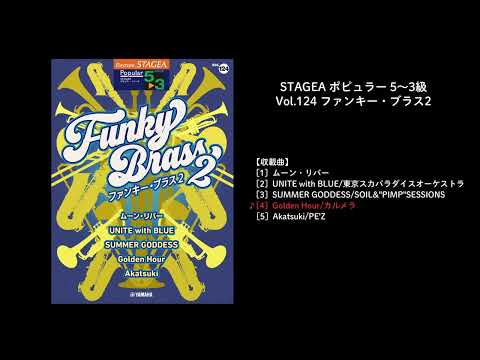 STAGEA ポピュラー 5～3級 Vol.124 ファンキー・ブラス2