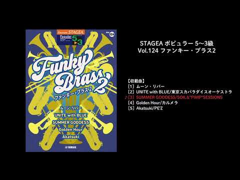 STAGEA ポピュラー 5～3級 Vol.124 ファンキー・ブラス2