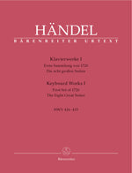 ヘンデル：鍵盤作品集 第1巻: HWV 426-433(組曲第1セット1720年)/原典版/Steglich & Best編 【輸入：ピアノ】