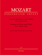 モーツァルト：バイオリン・ソナタ集: KV 372, 376-7, 379-380, 402-4/原典版/Reeser編 【輸入：ヴァイオリン】