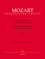 モーツァルト：2台のバイオリンのための協奏曲 ハ長調 KV 190/原典版/Mahling編 【輸入：ヴァイオリン】