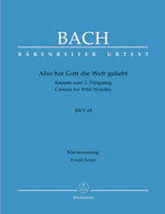バッハ：カンタータ 第68番 「かくのごとく神は世を愛したまえり」 BWV 68(独語)/原典版/Durr & mendel編 【輸入：合唱とピアノ】