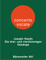 ハイドン：三声、四声の混声合唱曲集 【輸入：合唱とピアノ】