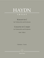 ハイドン：チェロ協奏曲 第1番 ハ長調 Hob.VIIb/1/原典版/Sonja編: 指揮者用大型スコア 【輸入：チェロとオーケストラ(スコア)】