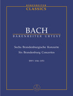 バッハ：ブランデンブルク協奏曲 全曲集 BWV 1046-1051/新バッハ全集版 【輸入：室内楽(スコア)】