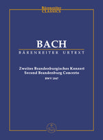 バッハ：ブランデンブルク協奏曲 第2番 ヘ長調 BWV 1047/新バッハ全集版: スタディ・スコア 【輸入：室内楽(スコア)】