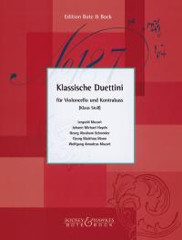 KLASSISCHE DUETTINI/STOLL(VC,KB) 【輸入：室内楽(パート譜)】