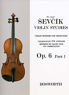 シェフチーク(セヴシック)：初心者のためのバイオリン教本 Op.6 第1巻 【輸入：ヴァイオリン】