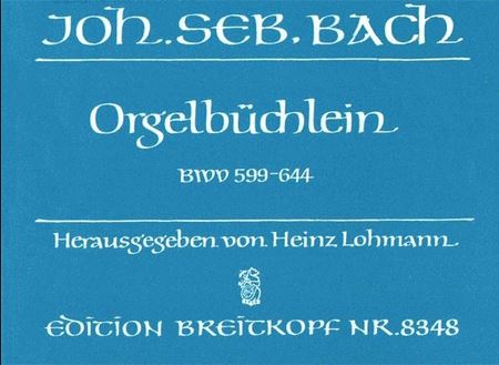 バッハ:オルガン小曲集 BWV 599-644 【輸入:オルガン】
