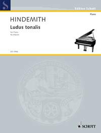 ヒンデミット：ルードゥス・トナリス, 対位法、調性およびピアノ奏法の練習 【輸入：ピアノ】