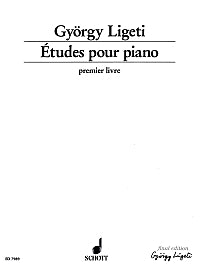 リゲティ：ピアノのための練習曲集 第1巻/最終稿 【輸入：ピアノ】