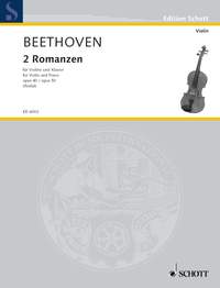 ベートーヴェン：ロマンス ト長調 Op.40、ヘ長調 Op.50 【輸入：ヴァイオリン】