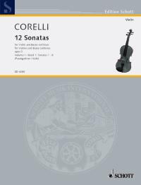 コレッリ：12のバイオリン・ソナタ Op.5 第1巻: 第1番-第6番 【輸入：ヴァイオリン】