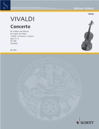 ヴィヴァルディ：合奏協奏曲集「調和の霊感」より バイオリン協奏曲 イ短調 F.I, N.176 Op.3/6 【輸入：ヴァイオリン】