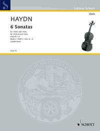 ハイドン：弦楽二重奏曲 Hob.VI/1-6 第2巻: 第4番-第6番 【輸入：室内楽(パート譜)】