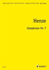 ヘンツェ：交響曲 第7番(1983年/1984年改訂): 指揮者用兼スタディ・スコア 【輸入：オーケストラ(スコア)】