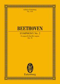 ベートーヴェン：交響曲 第2番 ニ長調 Op.36: スタディ・スコア 【輸入：オーケストラ(スコア)】