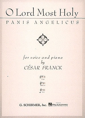 フランク：三声のミサ Op.12より 天使の糧(ラテン語)(へ長調/原調)(低声用) 【輸入：ヴォーカルとピアノ】