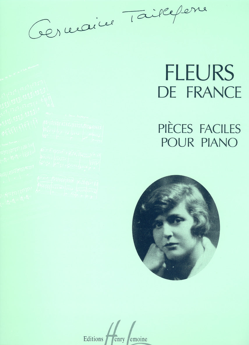 タイユフェール：フランスの花々 【輸入：ピアノ】
