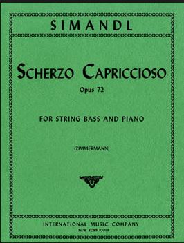 シマンドル：スケルツォ・カプリチオーソ Op.72 【輸入：コントラバス】