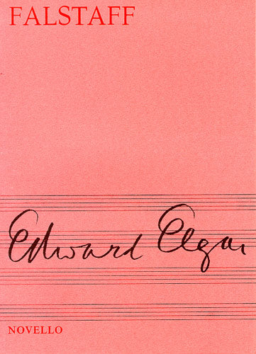 エルガー：交響的習作「ファルスタッフ」 Op.68 【輸入：オーケストラ(スコア)】