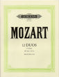 モーツァルト：12の二重奏曲集 第3巻: KV 548, 498, 311, 331 【輸入：ヴァイオリン】