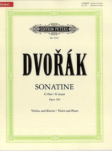 ドヴォルザーク：バイオリンとピアノのためのソナチネ ト長調 Op.100/ビオラとピアノ用編曲 【輸入：ヴィオラ】