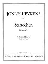 ハイケンス：セレナード Op.21 【輸入：ヴァイオリン】