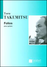 武満徹：フォリオス～ギター・ソロのための 【輸入：ギター】