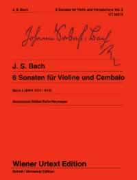 バッハ：バイオリン・ソナタ集 第2巻 BWV 1017-1019(バイオリンとハープシコードまたはピアノ)/ウィーン原典版/ストックマン編 【輸入：ヴァイオリン】