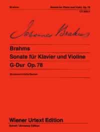 ブラームス：バイオリン・ソナタ 第1番 ト長調 Op.78 【輸入：ヴァイオリン】