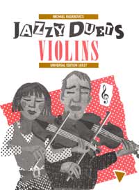 JAZZY VIOLIN DUETS FOR 2 VIOLINS WITH CD 【輸入:ヴァイオリン】
