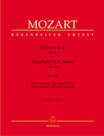 モーツァルト：交響曲 第40番 ト短調 KV 550(初稿)/原典版/ランドン編: 指揮者用大型スコア 【輸入：オーケストラ(スコア)】