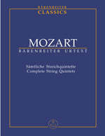 モーツァルト:弦楽五重奏全集 KV 174, 406, 515-516, 593, 614/原典版/Hess & Schmid編: スタディ・スコア 【輸入:室内楽(スコア)】