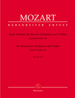 モーツァルト：バイオリン、チェロとピアノのためのソナタ 第3巻/原典版/Plath & Rehm編 【輸入：ヴァイオリン】
