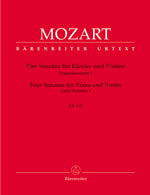 モーツァルト：バイオリン、チェロとピアノのためのソナタ 第1巻/原典版/Plath & Rehm編 【輸入：ヴァイオリン】