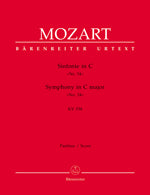 モーツァルト：交響曲 第34番 ハ長調 KV 338/原典版/Schnapp編: 指揮者用大型スコア 【輸入：オーケストラ(スコア)】