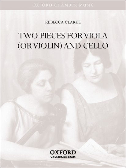 クラーク：ビオラとチェロのための2つの小品 【輸入：室内楽(パート譜)】