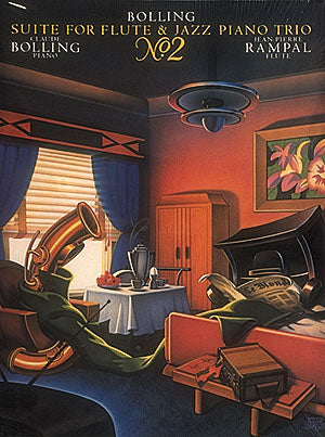 クロード・ボリング - フルートとジャズ・ピアノ・トリオのための組曲 第2番 【輸入：室内楽(パート譜)】