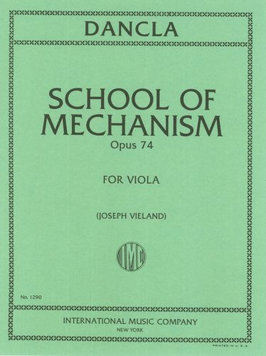 ダンクラ：メカニズムの教本 Op.74 【輸入：ヴィオラ】