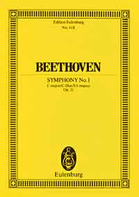 ベートーヴェン：交響曲 第1番 ハ長調 Op.21: スタディ・スコア 【輸入：オーケストラ(スコア)】