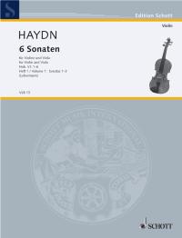 ハイドン：弦楽二重奏曲 Hob.VI/1-6 第1巻: 第1番-第3番 【輸入：室内楽(パート譜)】