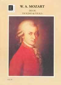モーツァルト：バイオリンとビオラのための二重奏曲 KV 423-424 【輸入：室内楽(パート譜)】