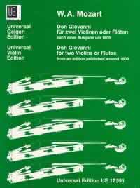 モーツァルト：オペラ「ドン・ジョヴァンニ」より 【輸入：ヴァイオリン】