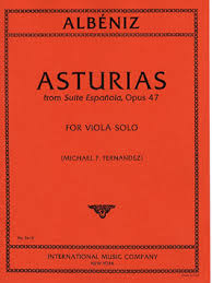 アルベニス：「スペイン組曲」Op.47より アストゥリアス 【輸入：ヴィオラ】