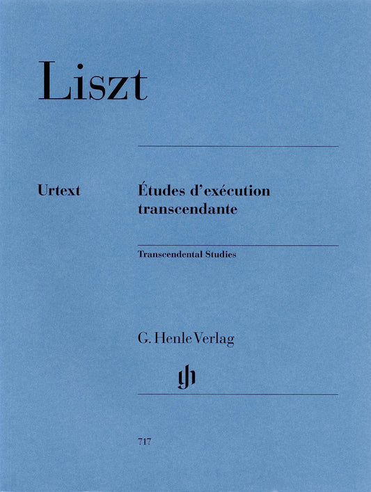 リスト:超絶技巧練習曲集/原典版/Heinemann編/Liszt運指 【輸入:ピアノ】