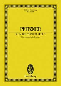 プフィッツナー:カンタータ「ドイツ精神について」 Op.28 【輸入:オーケストラ(スコア)】