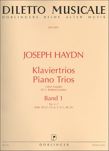 ハイドン:ピアノ三重奏曲集 第1巻/ランドン編 第1番第7番 【輸入:室内楽(パート譜)】 ヤマハの楽譜通販サイト Sheet