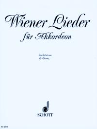 WIENNER LIEDER, BELIEBTE WIENER VOLKSMELODIEN 【輸入:アコーディオン】